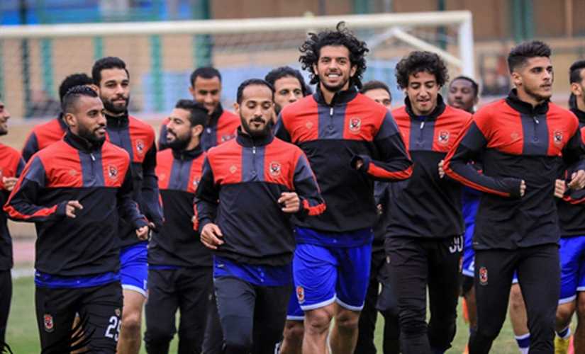 الأهلي يواصل تدريباته استعدادا لمعسكر إسبانيا
