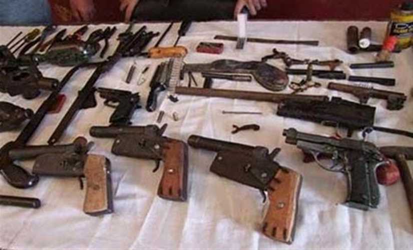 ضبط 162 قطعة سلاح و151 قضية مخدرات خلال 24 ساعة