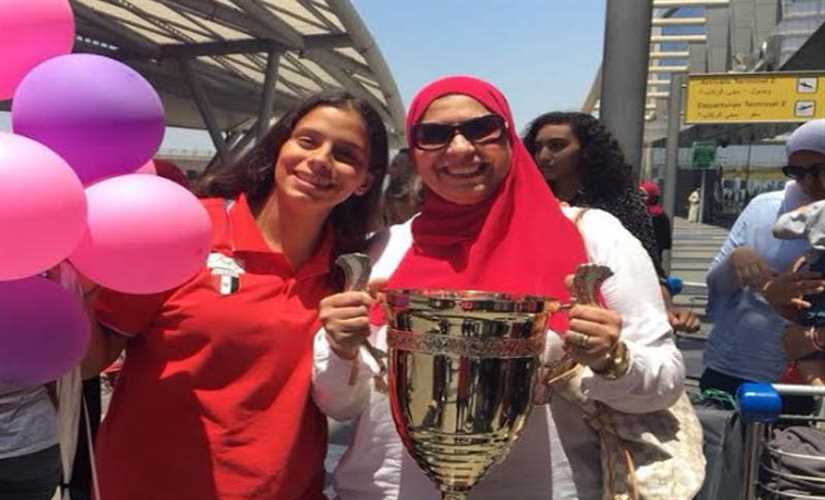 قصة صور مايسترو الكرة الطائرة المصرية فريدة الحناوي