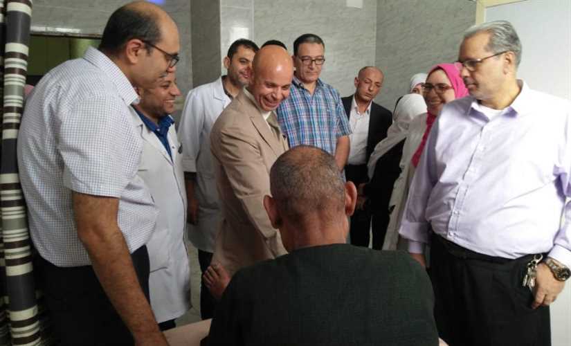 مرور مفاجئ لوكيل وزارة الصحة بالشرقية على مستشفى فاقوس النموذجي