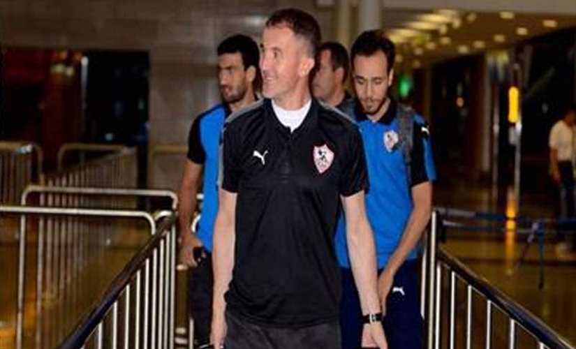 بعثة الزمالك تصل إلى داكار