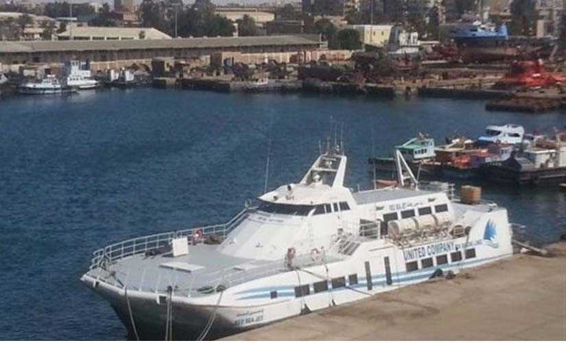 تداول 367 شاحنة بضائع عامة بمواني البحر الأحمر