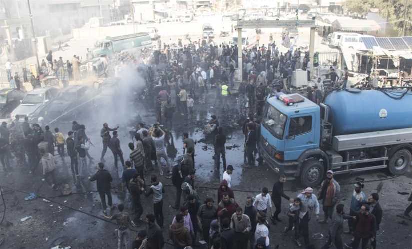 50 قتيلاً وجريحاً في تفجير مدنية الباب بريف حلب السورية