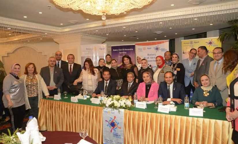 رؤية مصر حول الصناعة والتجارة والاستثمار بروتاري الإسكندرية