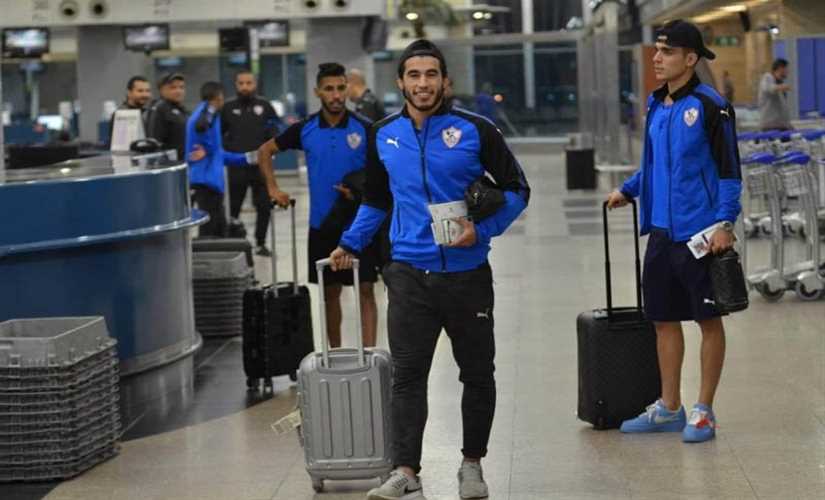 الزمالك يصل أديس أبابا ويؤدي مرانه عصر اليوم