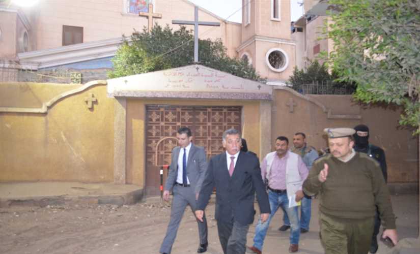 جولة لمدير أمن المنوفية للاطمئنان علي تأمين المنشأت الدينية