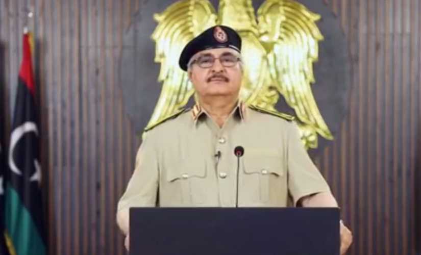 بالفيديو ..المُشير حفتر يصدر أوامره للجيش الليبي بالتقدم إلى قلب طرابلس