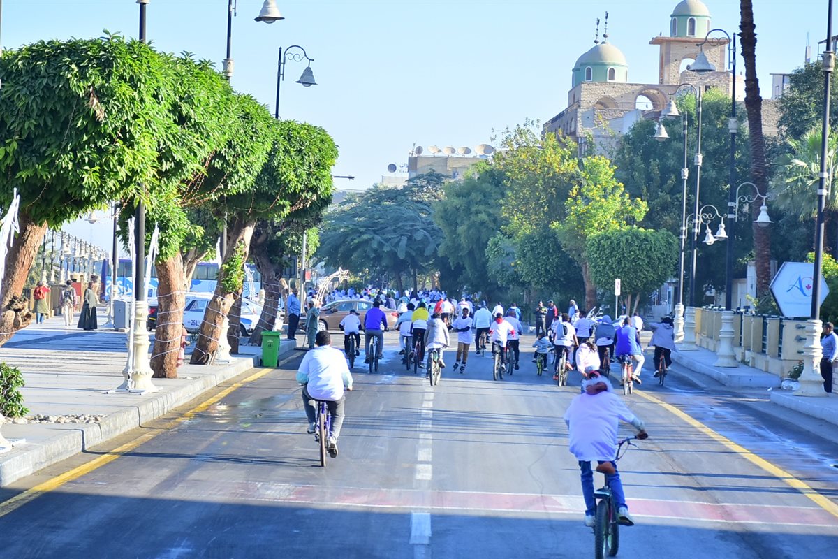 انطلق الماراثون &nbsp;بكورنيش النيل