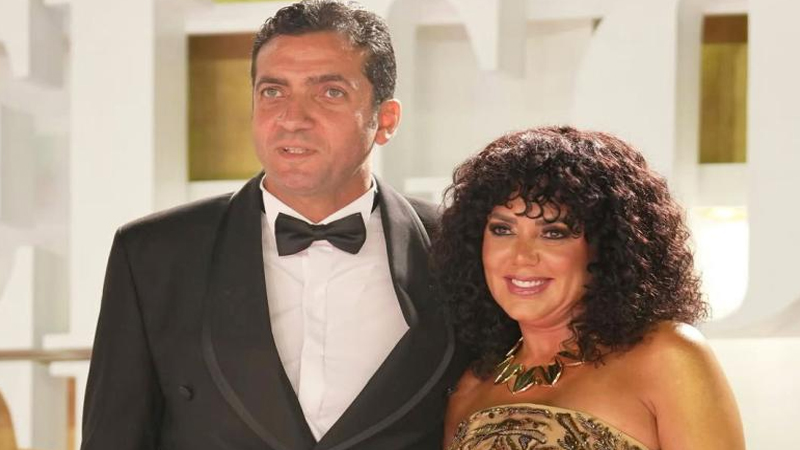 <strong>رانيا يوسف وزوجها المخرج أحمد جمال</strong>