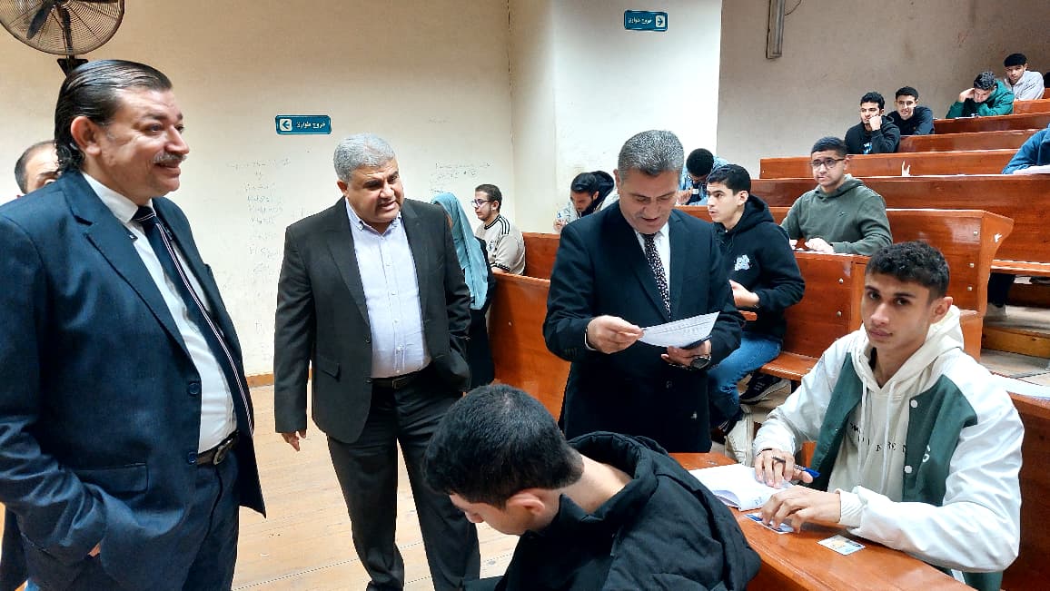 تفقد سير الامتحانات