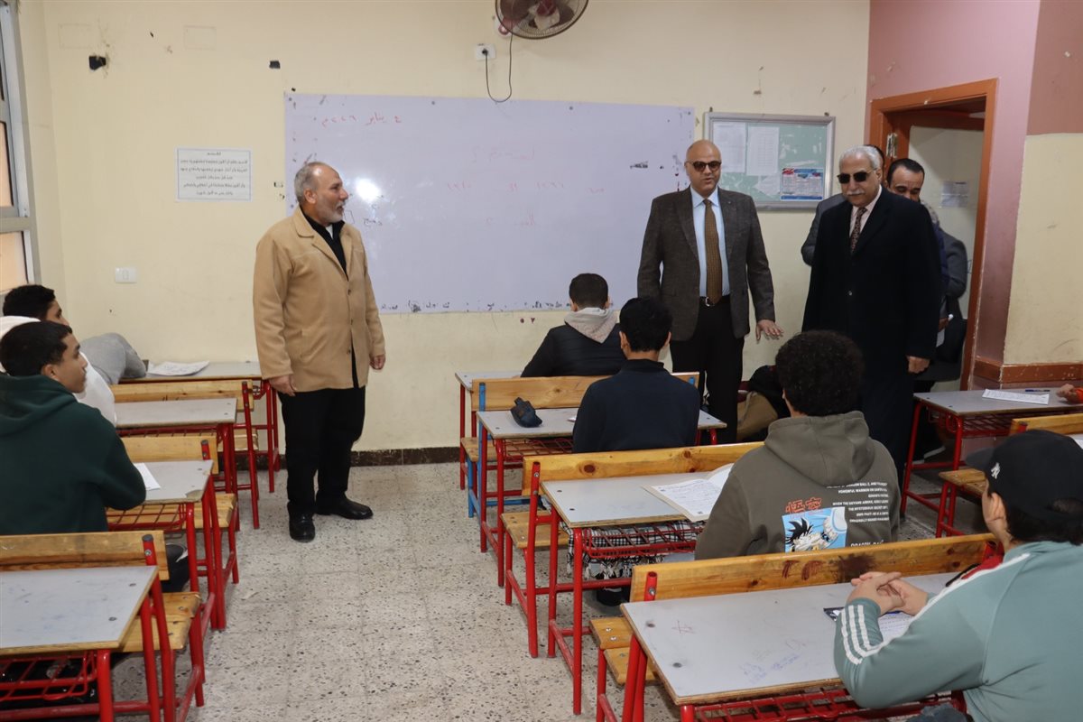 متابعة امتحانات الشهادة الإعدادية&nbsp;