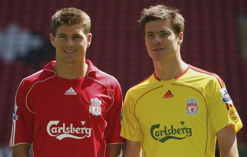 تشابي ألونسو و جيرارد&nbsp;