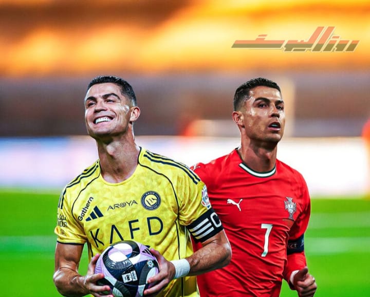 كرستيانو رونالدو لاعب منتخب البرتغال ونادي النصر السعودي