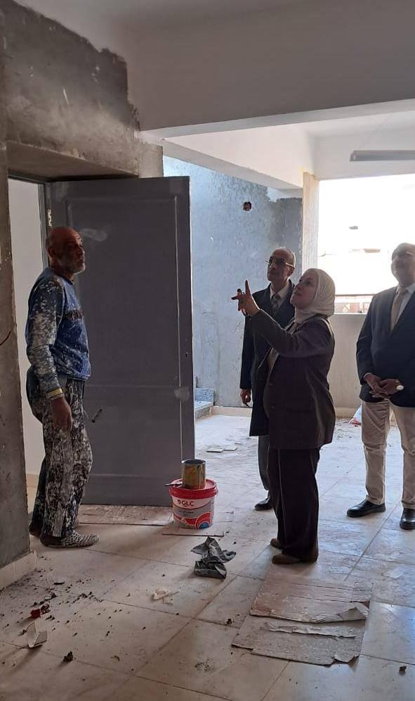 متابعة مدرسة تحت الانشاء