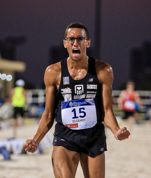 أحمد الجندي بطل الخماسي الحديث الأولمبي