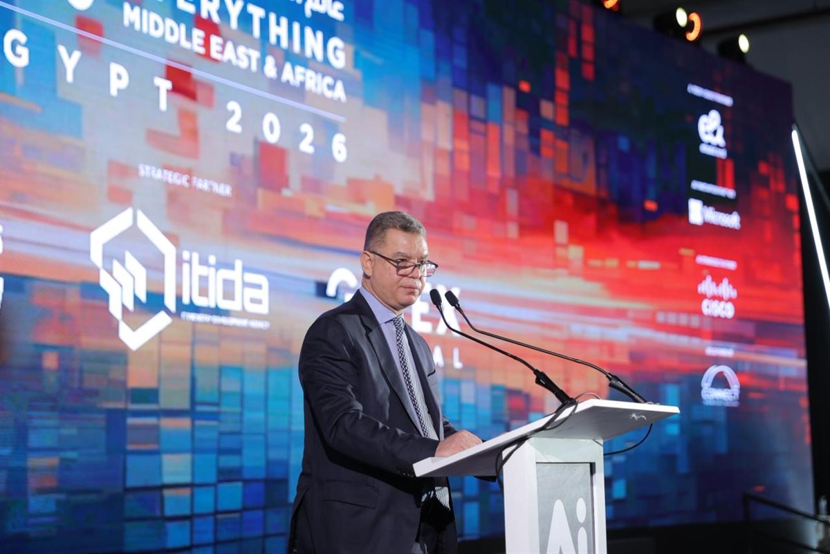 المهندس أحمد الظاهر الرئيس التنفيذي لهيئة تنمية صناعة تكنولوجيا المعلومات (إيتيدا)