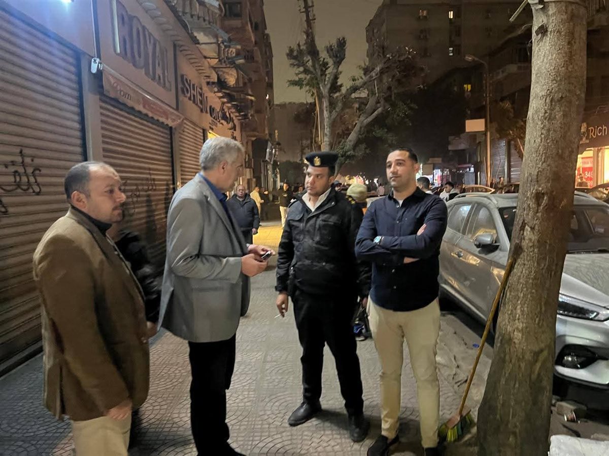 رئيس حى مصر الجديدة يتابع الحملة