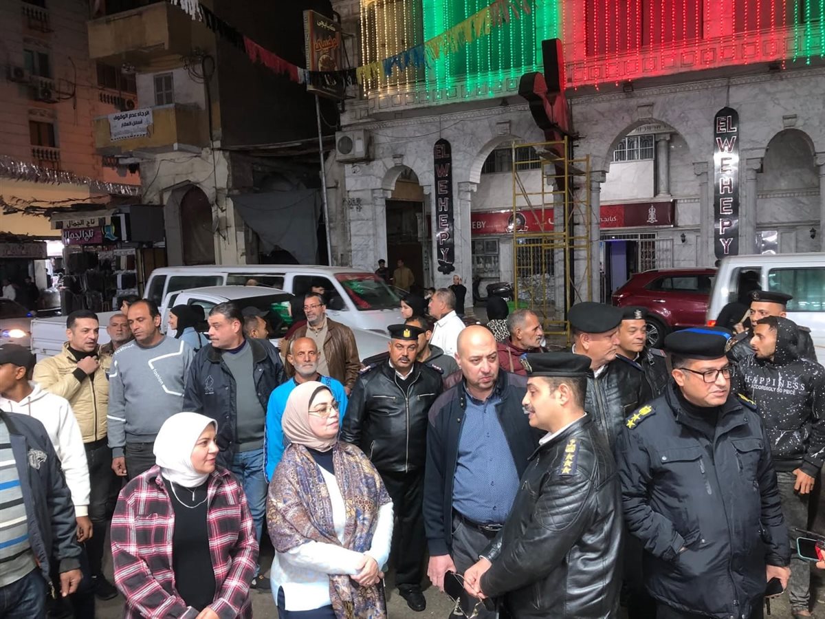 حملات الإشغالات ببورسعيد