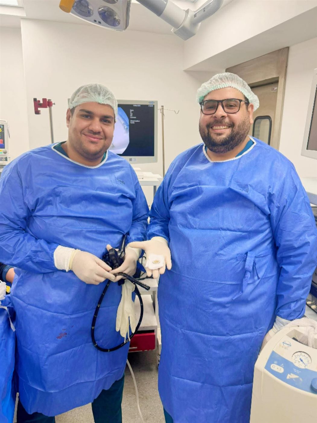 إنقاذ طفل ابتلع عملة معدنية ببورسعيد