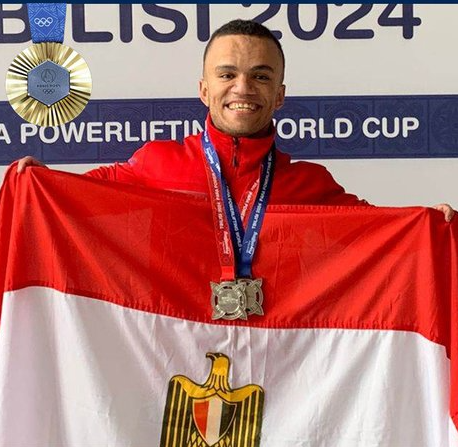 محمد المنياوي بطل رفع الأثقال البارالمبي&nbsp;