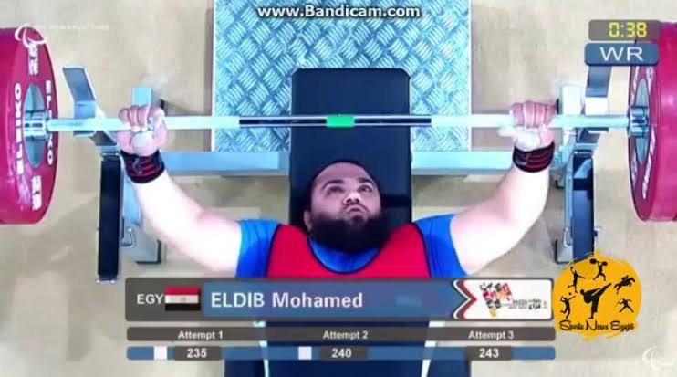 محمد ممدوح الديب بطل رفع الأثقال البارالمبي&nbsp;