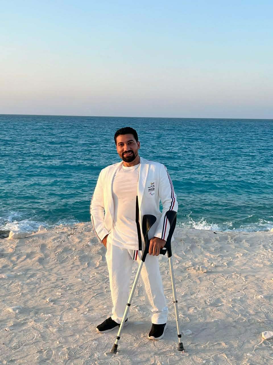 طه عادل بطل رفع الأثقال البارالمبي&nbsp;