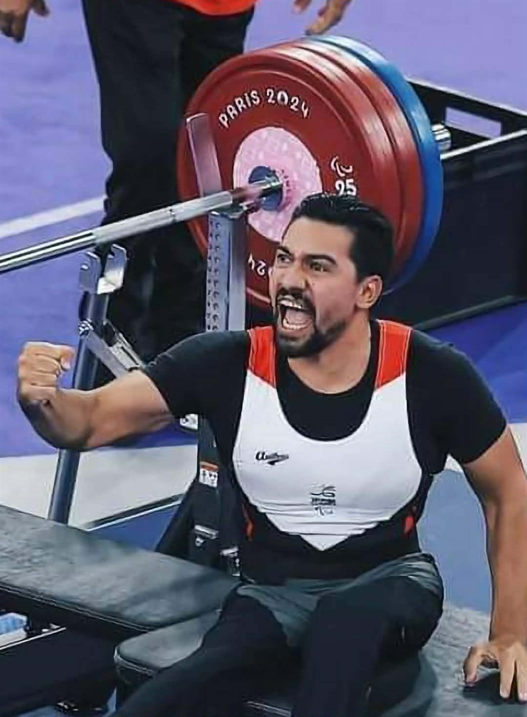 طه عادل بطل رفع الأثقال البارالمبي&nbsp;