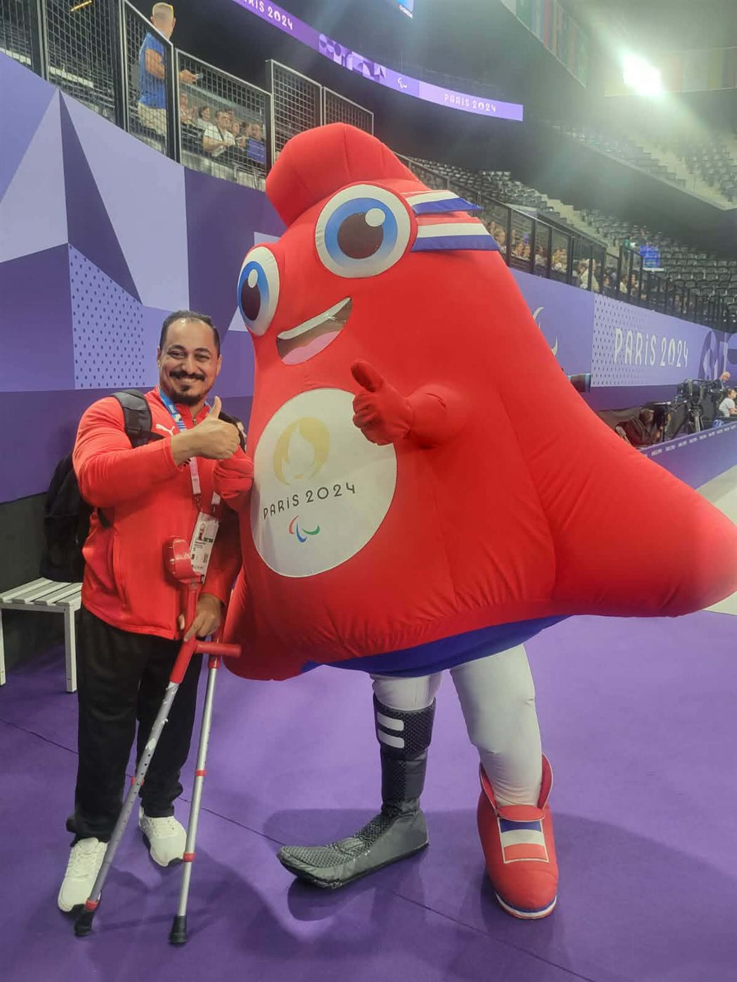 محمود صبري بطل رفع الأثقال البارالمبي&nbsp;
