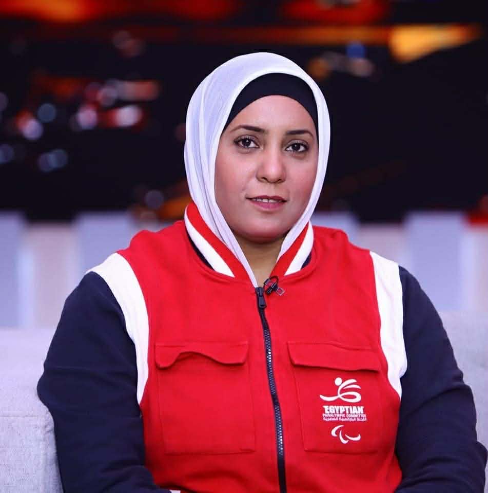 صفاء النجار بطلة رفع الأثقال البارالمبية&nbsp;