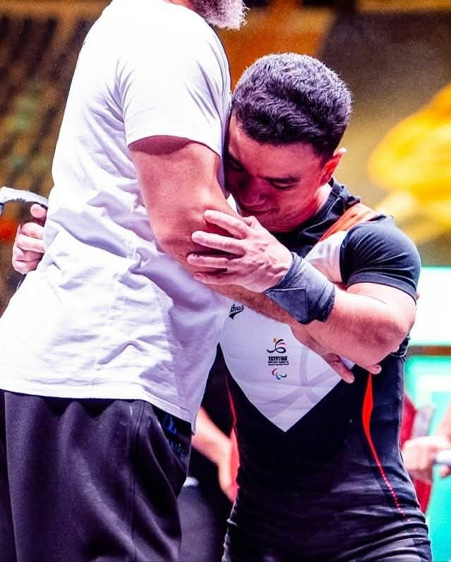 هادي صموئيل بطل رفع الأثقال البارالمبي&nbsp;