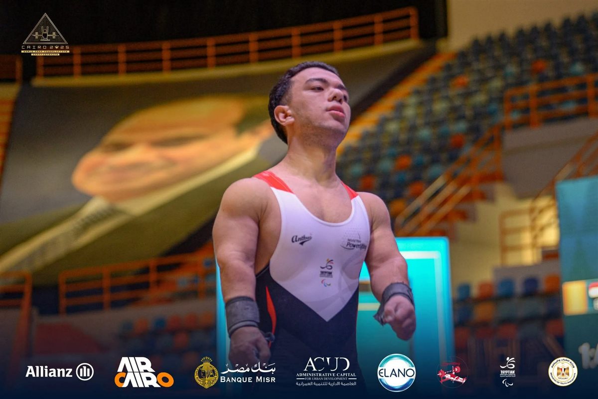 هادي صموئيل بطل رفع الأثقال البارالمبي&nbsp;