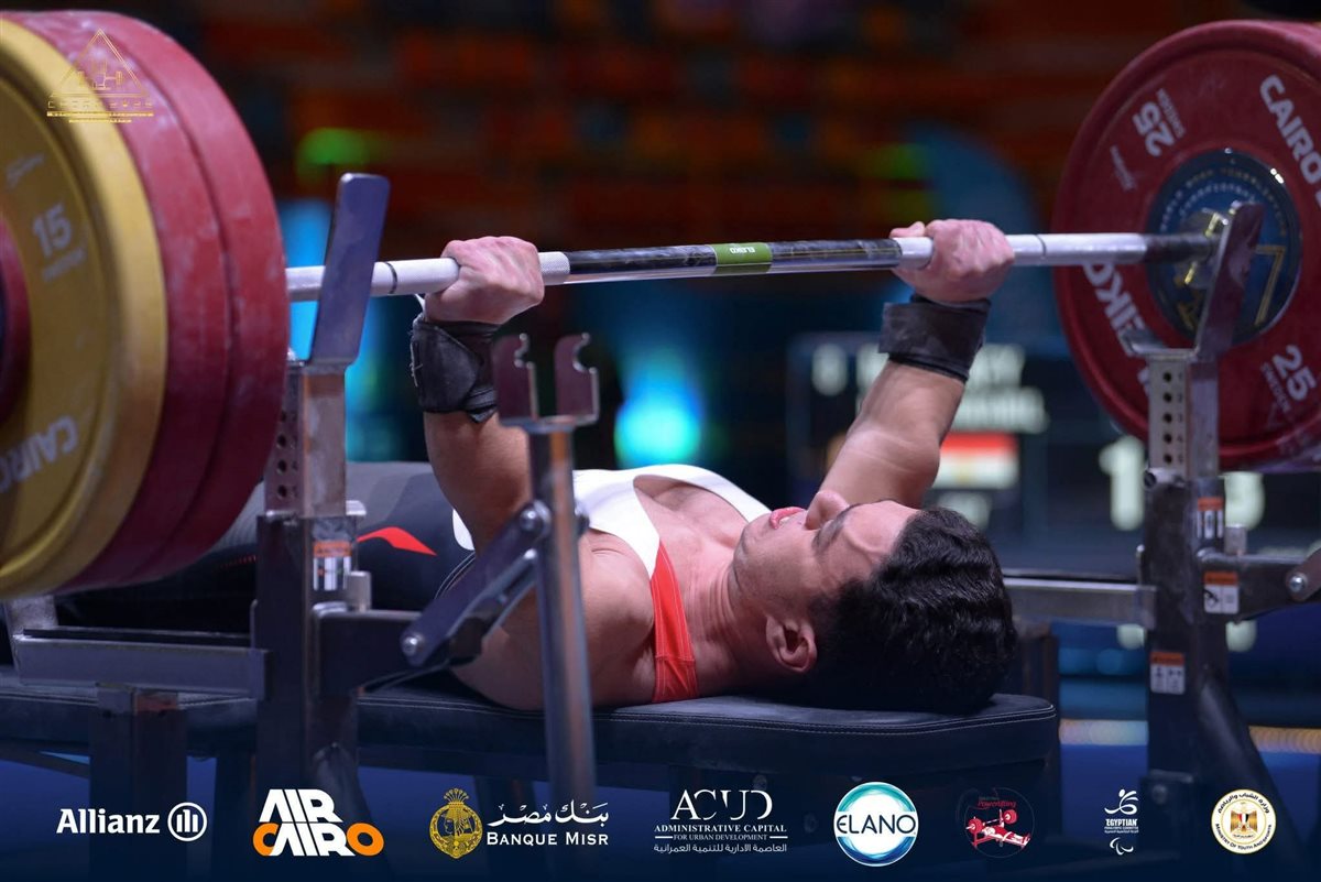 هادي صموئيل بطل رفع الأثقال البارالمبي&nbsp;