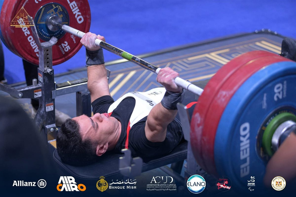 هادي صموئيل بطل رفع الأثقال البارالمبي&nbsp;