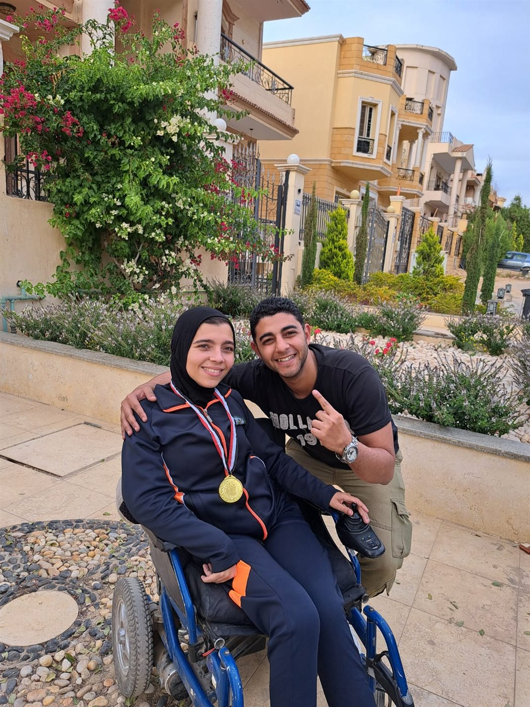 تسنيم محمد طلعت بطلة البوتشيا البارالمبية&nbsp;