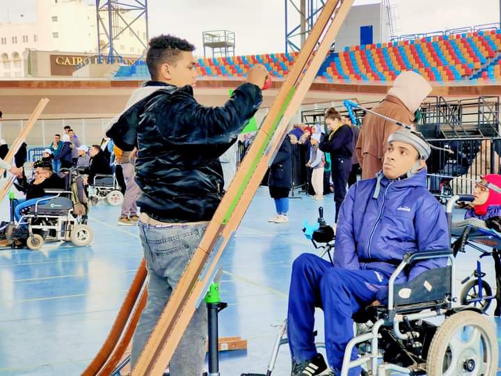 عبد الرحمن أحمد سعد بطل البوتشيا البارالمبي