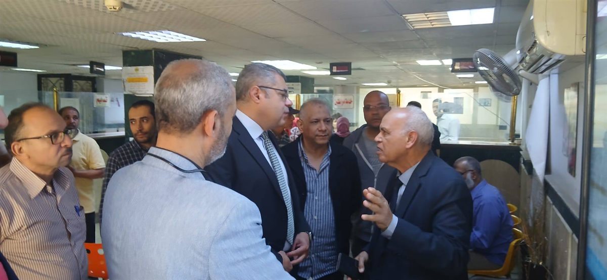جولة ميدانية لمتابعة انتظام العمل بالمركز التكنولوجى