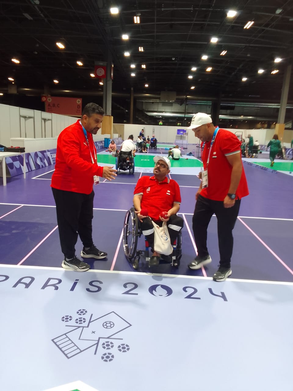 محمود نبوي منصور بطل البوتشيا البارالمبي
