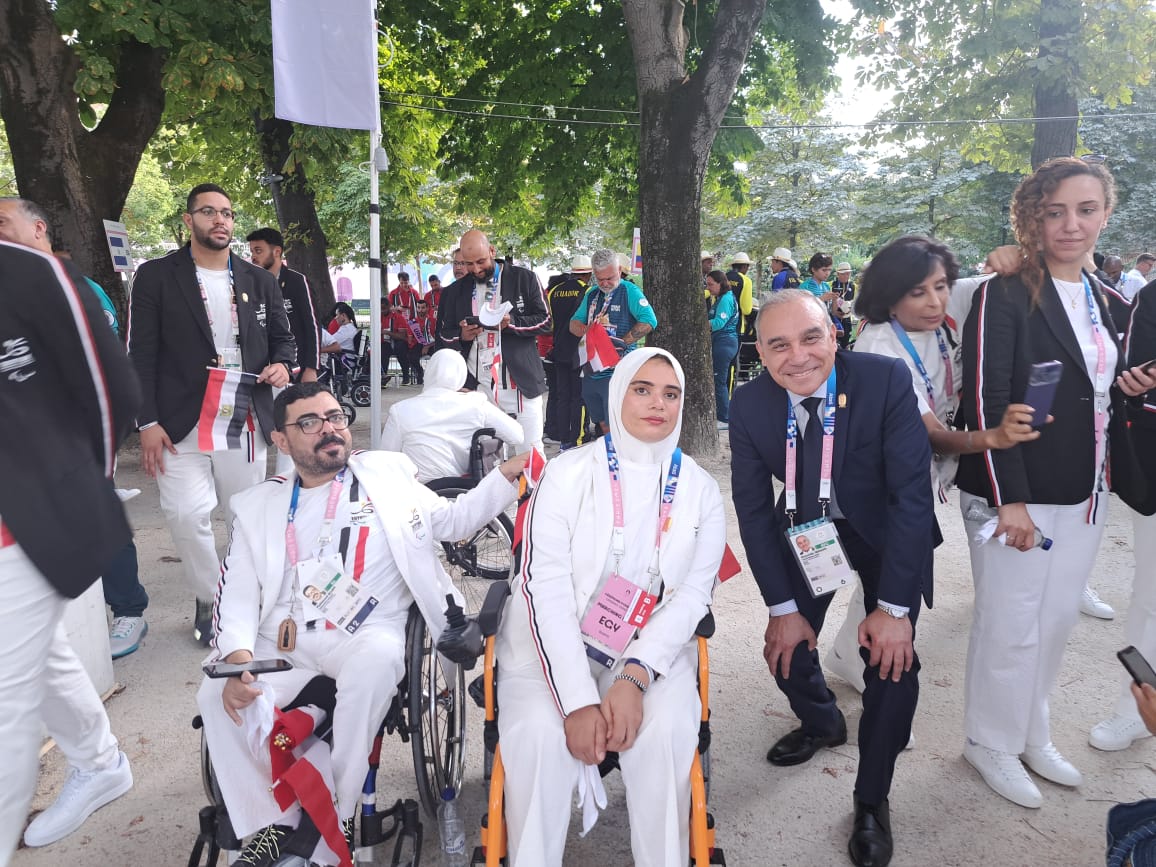 محمود نبوي منصور بطل البوتشيا البارالمبي