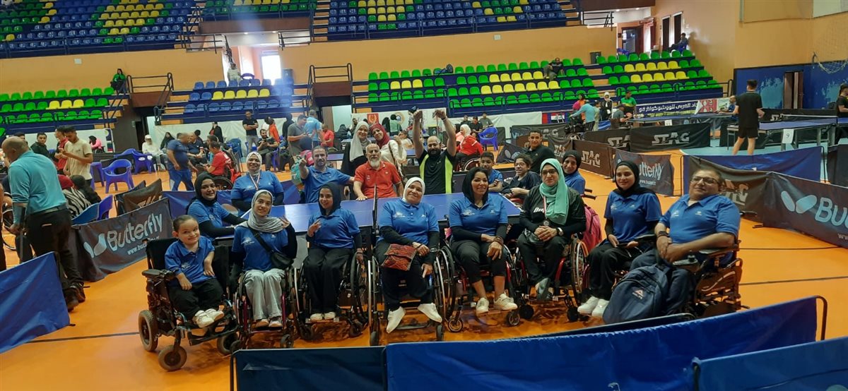 خالد عبد السلام إبراهيم رمضإن بطل تنس الطاولة البارالميي&nbsp;