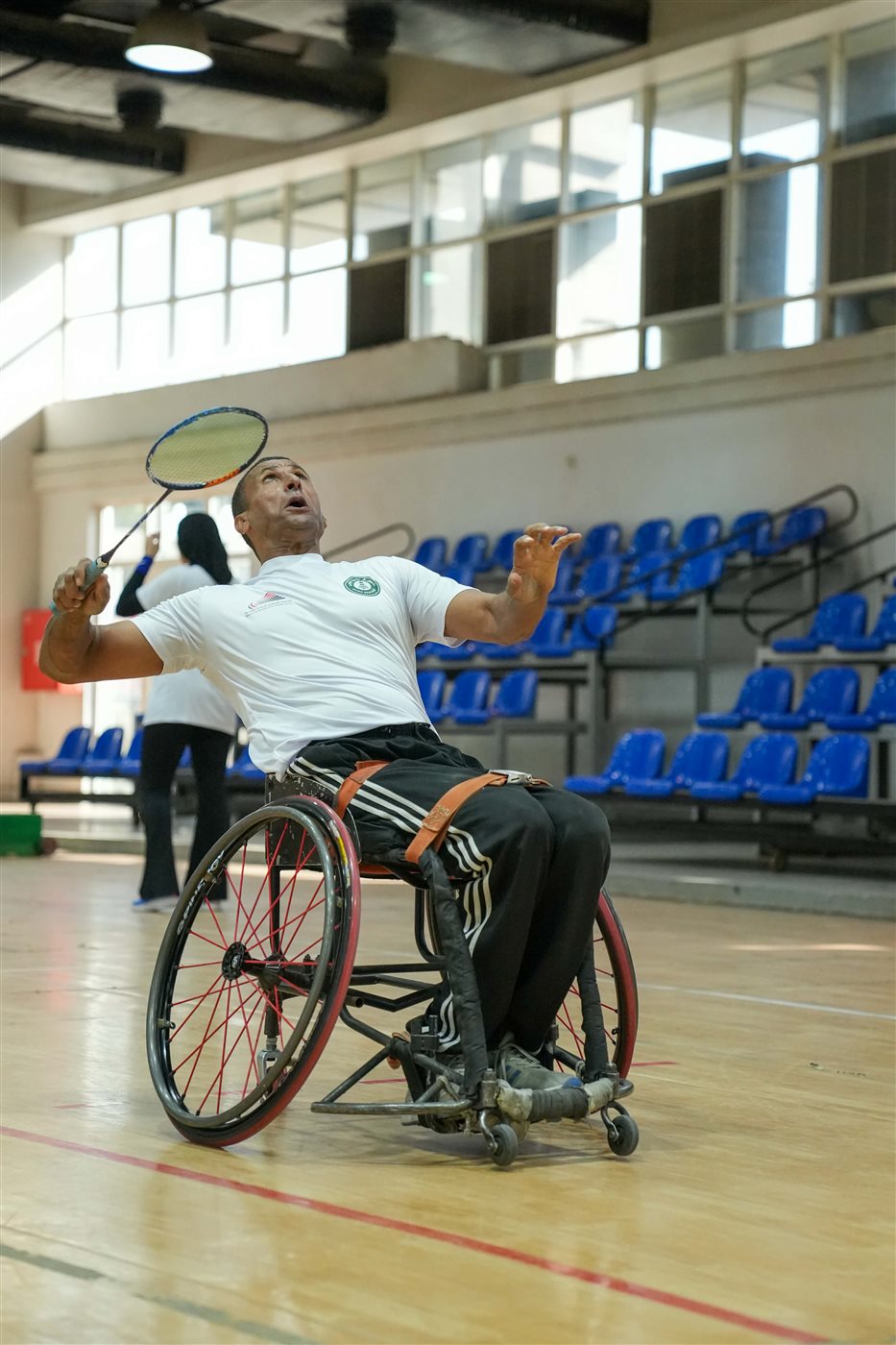 محمد رشاد أحمد بخيت بطل الريشة الطائرة البارالمبي