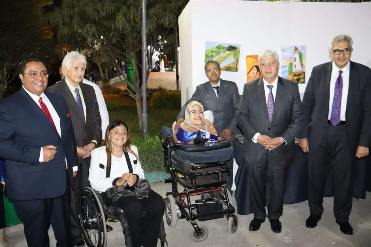 صفاء طه بطلة البوتشيا البارالمبية