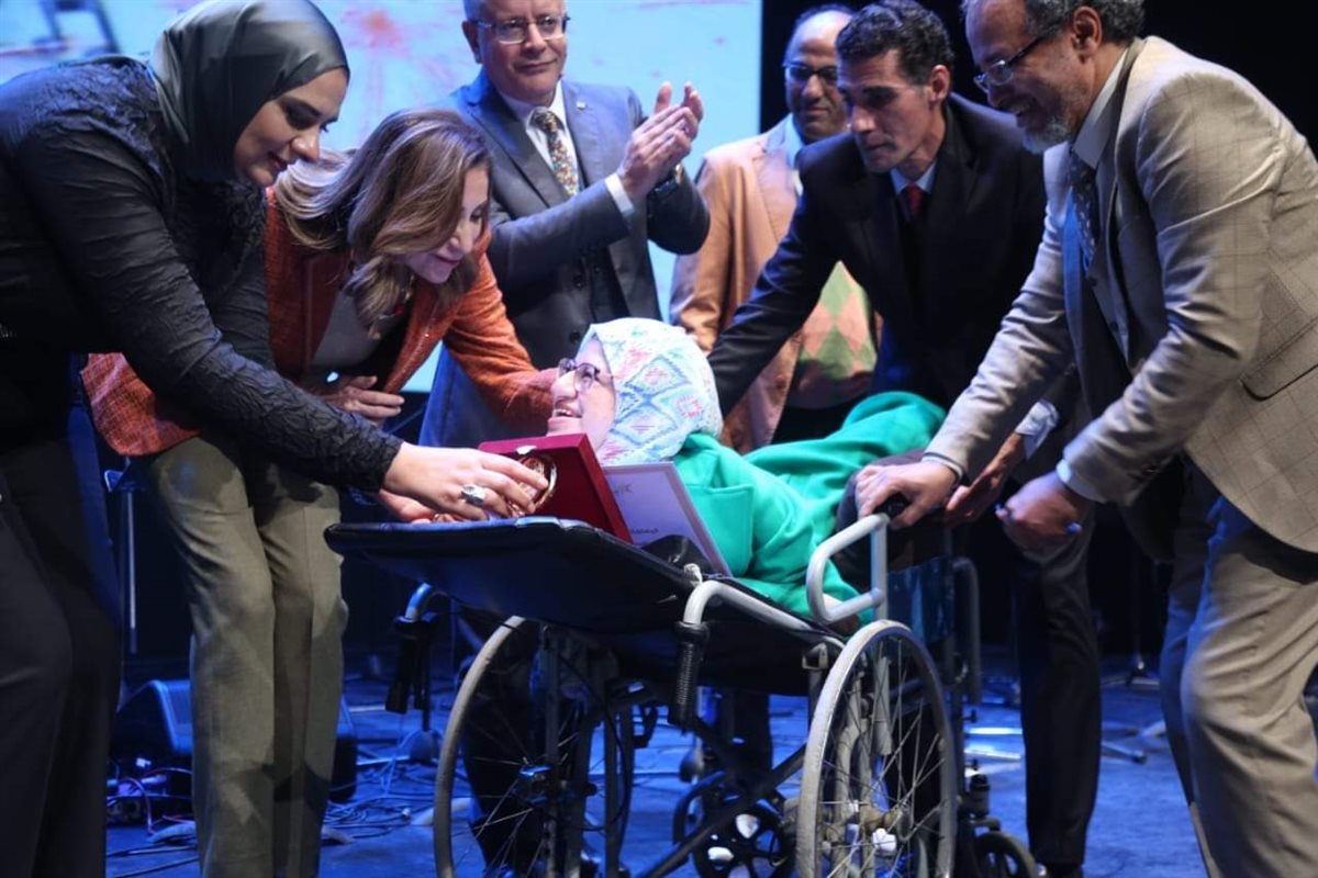 صفاء طه بطلة البوتشيا البارالمبية