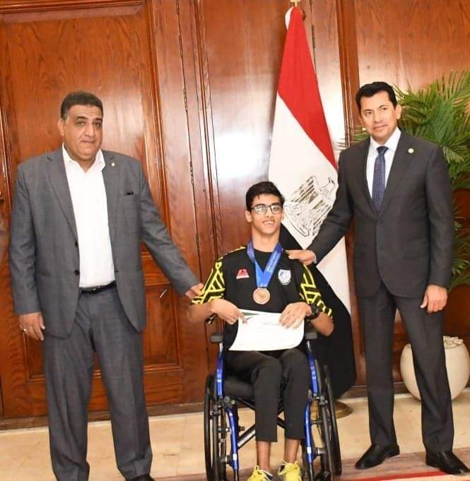 مهند محمد فوزي عبدالله بطل البوتشيا البارالمبي&nbsp;
