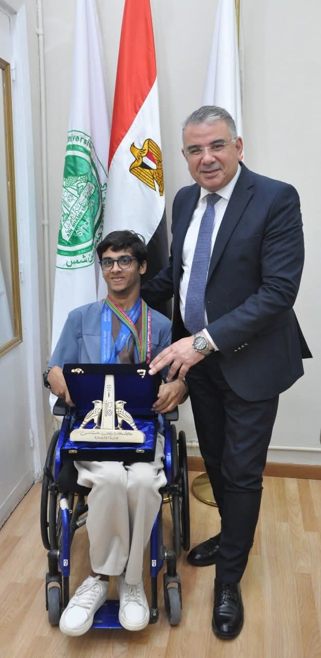 مهند محمد فوزي عبدالله بطل البوتشيا البارالمبي&nbsp;