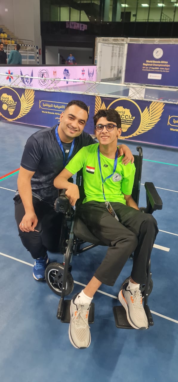 مهند محمد فوزي عبدالله بطل البوتشيا البارالمبي&nbsp;