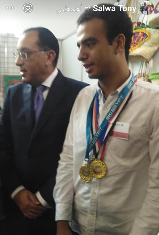 انطوان ماجد سمير بطل الفروسية والتزحلق علي الجليد البارالمبي&nbsp;
