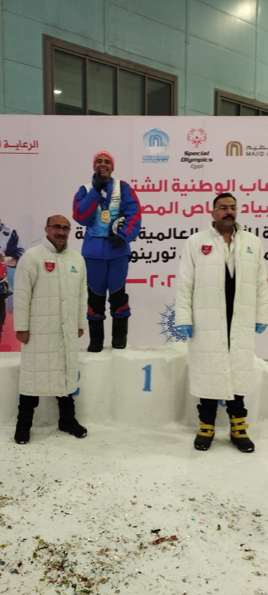انطوان ماجد سمير بطل الفروسية والتزحلق علي الجليد البارالمبي&nbsp;