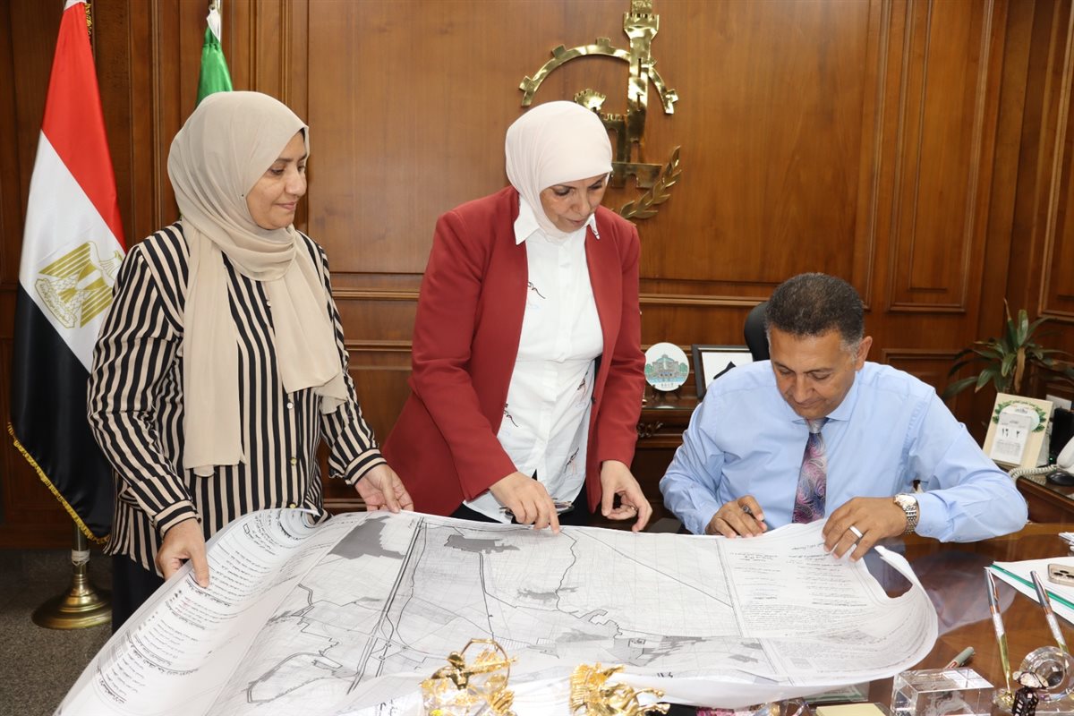 اعتماد المخطط العمرانى