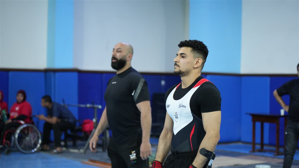 الرحمن أيمن، الشهير بـ«بودي» بطل رفع الأثقال البارالمبي&nbsp;