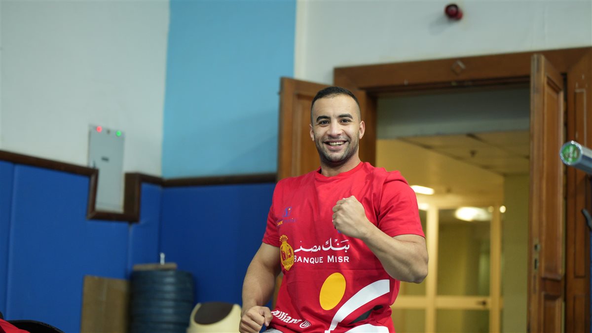 عادل الحوت بطل رفع الأثقال البارالمبي&nbsp;